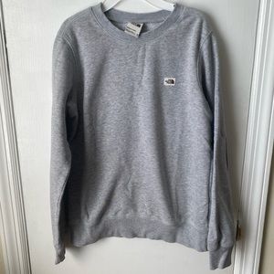 North face grey crewneck women’s